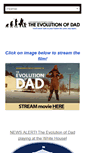 Mobile Screenshot of evolutionofdad.com