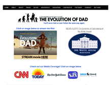Tablet Screenshot of evolutionofdad.com